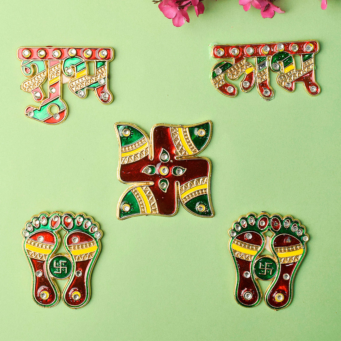 Shubh Labh and Swastik Sticker