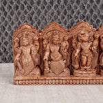 Dasavatharam Wall Decor – Vishnu’s 10 Avatars in Handcrafted Wood