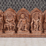 Dasavatharam Wall Decor – Vishnu’s 10 Avatars in Handcrafted Wood