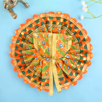Multicoloured Striped Laddu Gopal Dress