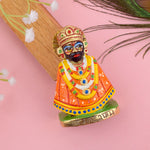 3.1 Inch Handcrafted Brass Khatu Shyam Ji Idol