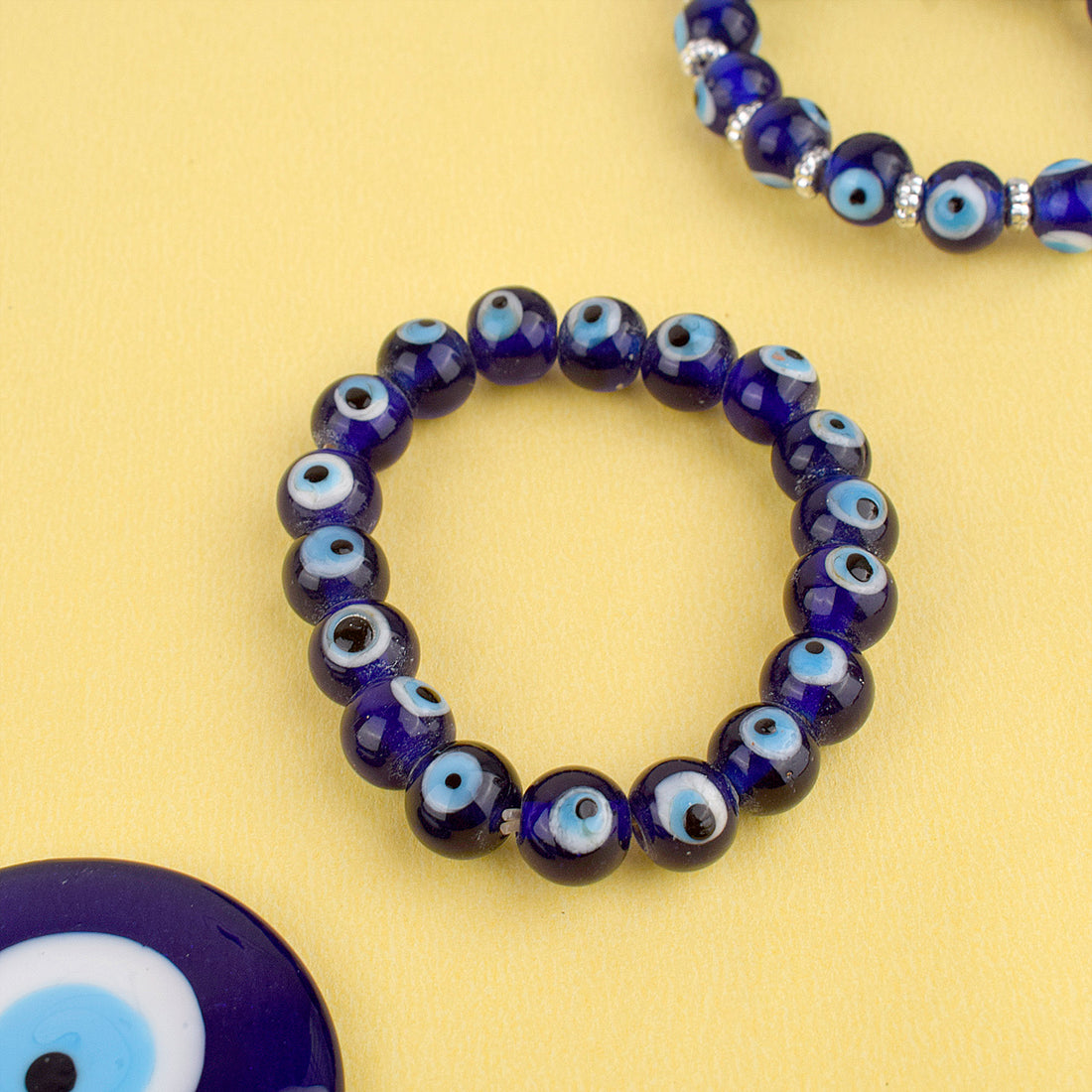 Blue Evil Eye Bracelet for Girls and Women