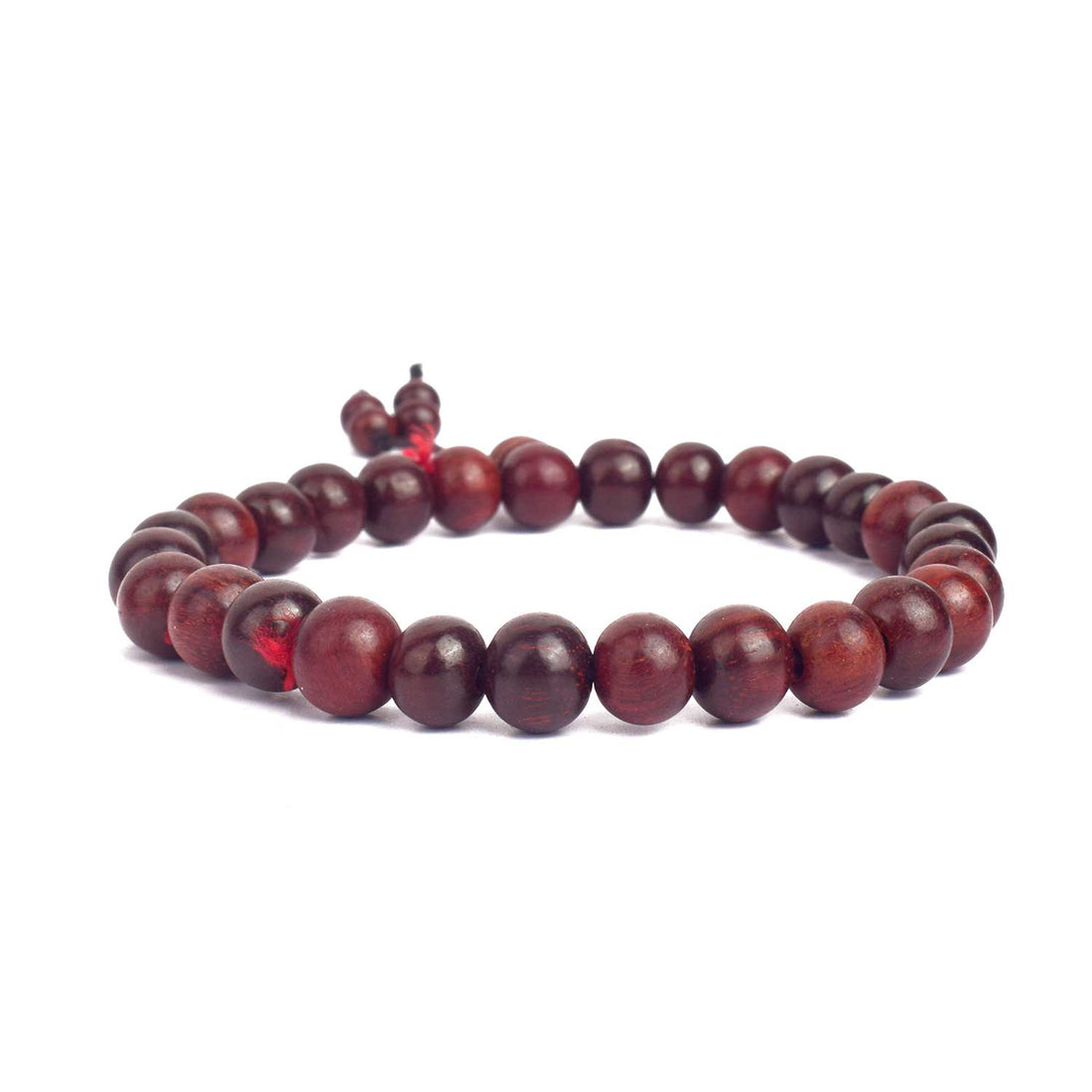 Original 10mm Red Chandan Bracelet for Strength