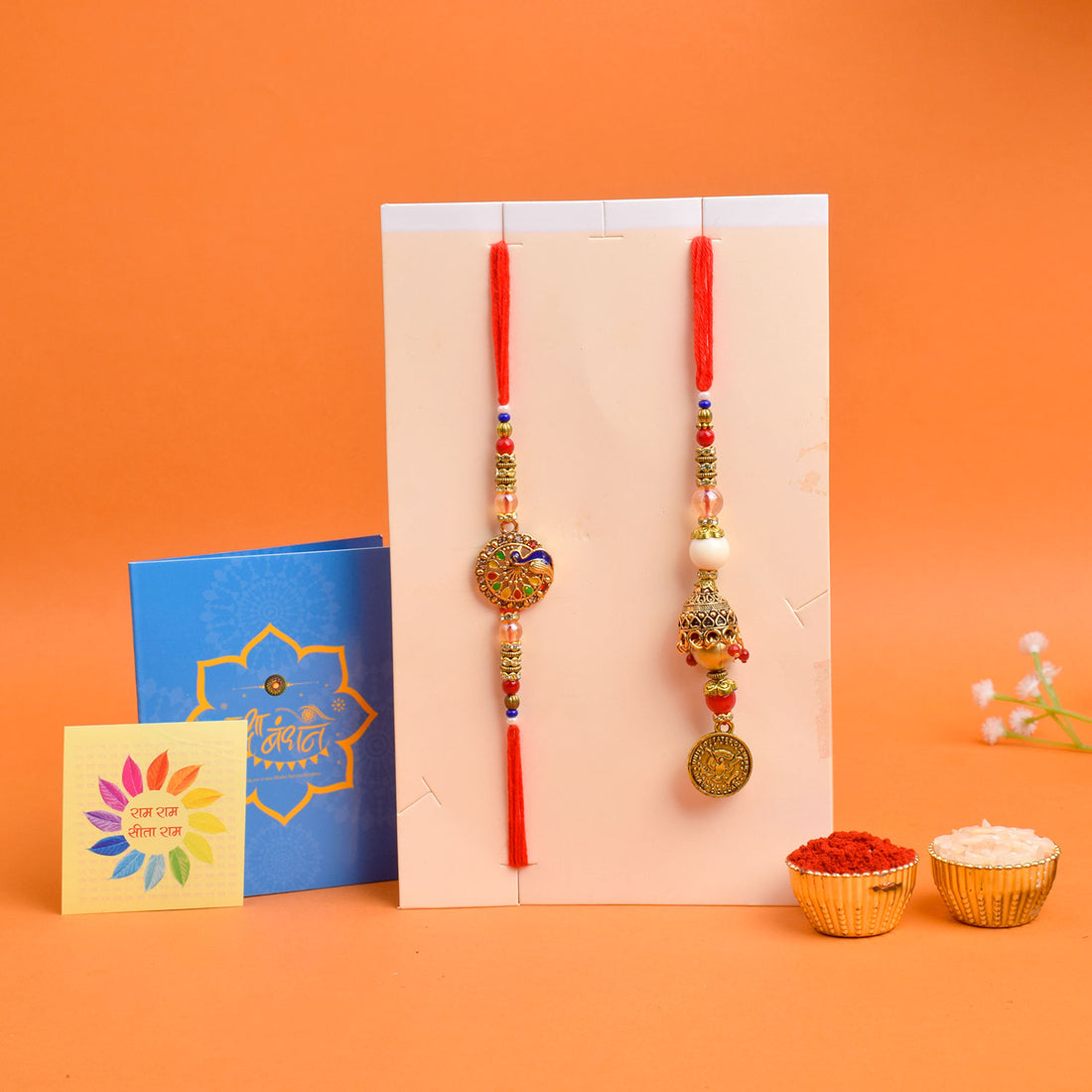 Cherished Couple Rakhi Pair