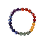7 Chakra Beaded Bracelet Stretchable Spiritual Wear
