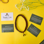 Certified 8mm 100% Original Authentic Pure Red Sandalwood Jap Mala (Andhra Pradesh)