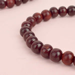 Original 10mm Red Chandan Bracelet for Strength