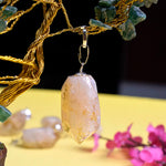 Natural Citrine Crystal Stone Pendant