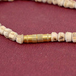 100% Pure 10 inch Long Tulsi Kanthi Bead Jap Mala