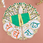 Elegant Embroidered Dresses for Laddu Gopal (Sizes 2 to 6)