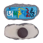 OM MANI Padme HUM Stone Fridge Magnet