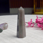 Blue Aventurine Healing Massager Stick, Jumbo Wand for Reiki Healing