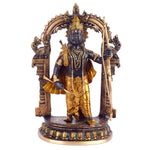 12.7 Inch Brass Ram Statue: A Symbol of Strength and Grace