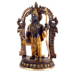 12.7 Inch Brass Ram Statue: A Symbol of Strength and Grace