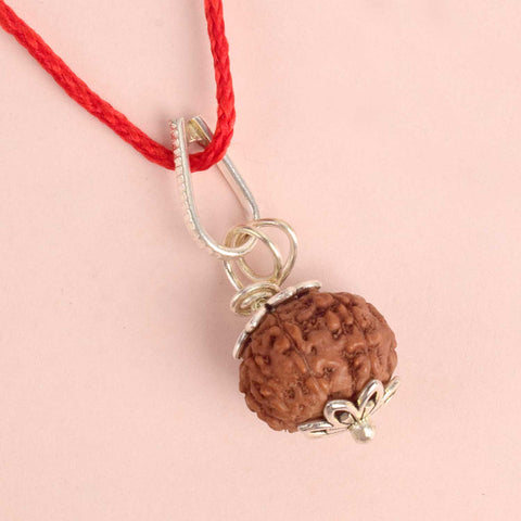 Certified 8 Mukhi Rudraksha Pendant