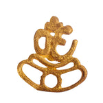 Om With Tripund Tilak Stamp Deity Ornament