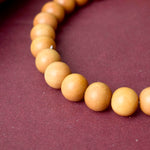 10mm 27 Bead White Chandan Mani Mala