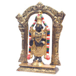 7.1 Inch Antique Brass Tirupati Balaji Murti