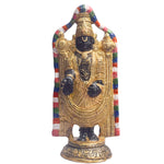7.5 Inch Graceful Brass Venkateswara Swamy Statue