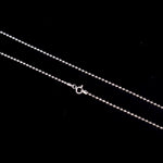 925 Pure Silver Beaded Chain