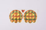 Shubh Deepawali Decorative Stickers ( Assorted )