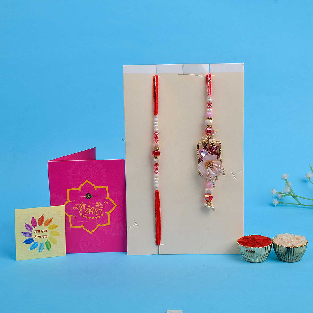 Sacred Bond Couple Rakhi