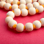Handcrafted Wooden White Jap Mala