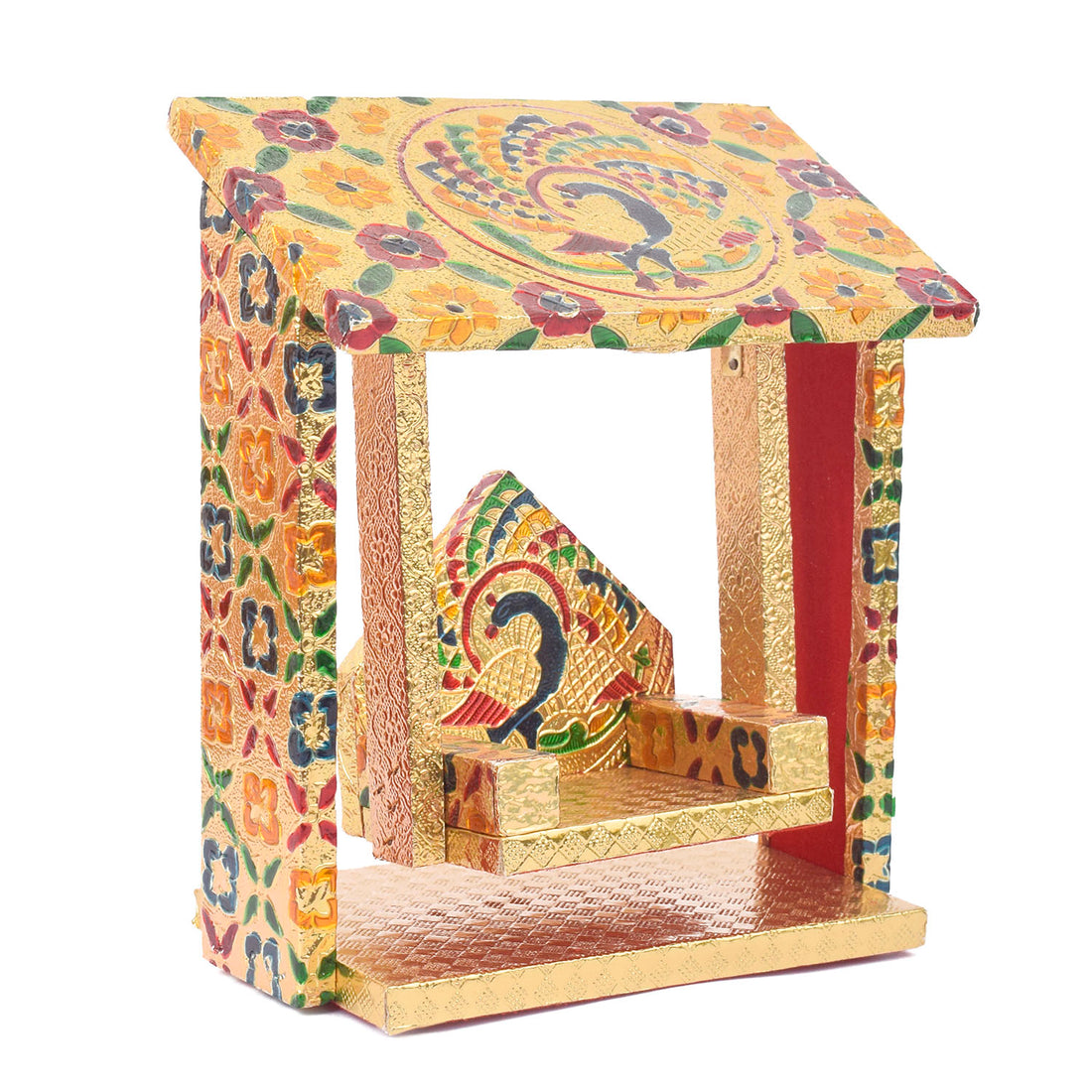 Unique Hut Shape Jhula for Laddu Gopal