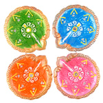Tradition Aglow Festive Clay Diyas for Diwali