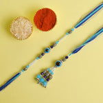 Matching Couple Bhaiya Bhabhi Rakhi Set