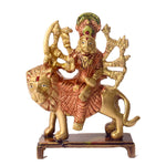 5.5 Inch Charming Brass Sherawali Mata Idol