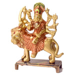 5.5 Inch Charming Brass Sherawali Mata Idol