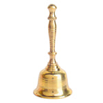 Brass Round Linning Puja Bell