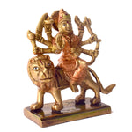 4.1 Inch Exquisite Brass Durga Maa Idol