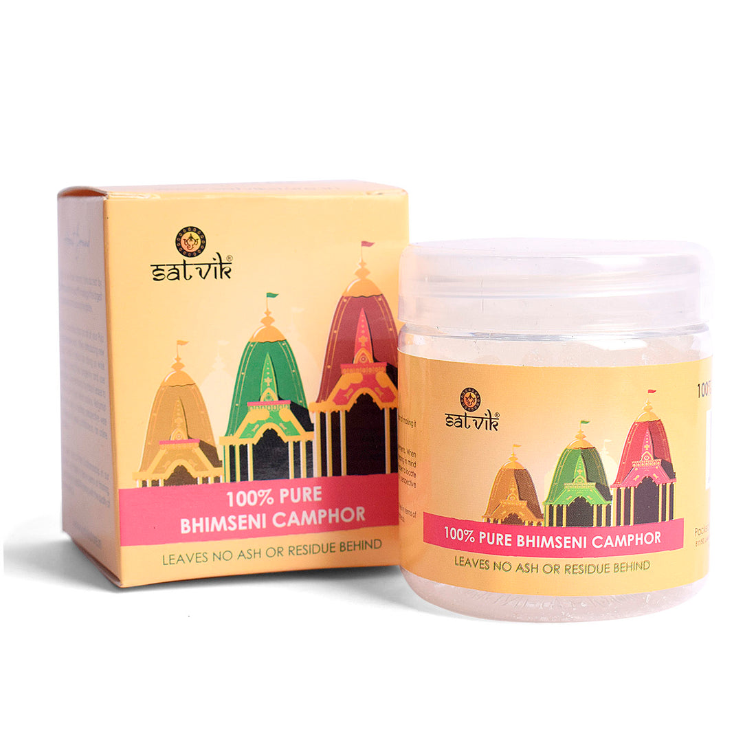 100% Pure & Premium Bhimseni Camphor (50 Grams)
