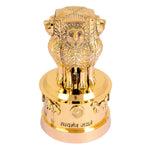 5 Inch Brass Ashoka Pillar Showpiece (National Emblem Decor)