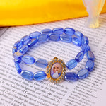 Luxe Royal Blue Chip Bracelets