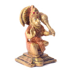 3.1 Inch Exquisite Pure Brass Hanuman Idol Statue