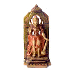 8.4 Inch Elegant Brass Hanuman Idol in Standing Pose