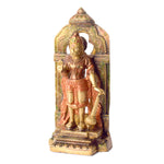 8.4 Inch Elegant Brass Hanuman Idol in Standing Pose