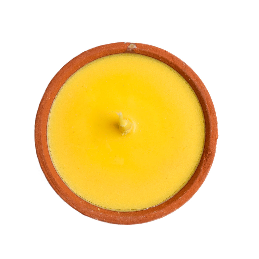 Pure Cow Ghee Akhand Jyot 6 to 8 Hours Burning Clay Diya Pack of 1