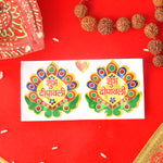 Shubh Deepawali Decorative Stickers ( Assorted )