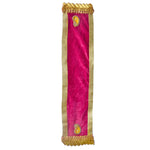 Exclusive Magenta Velvet Ganpati Idol Patka