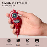 Digital Counter Tasbih & Compass (Assorted Color)