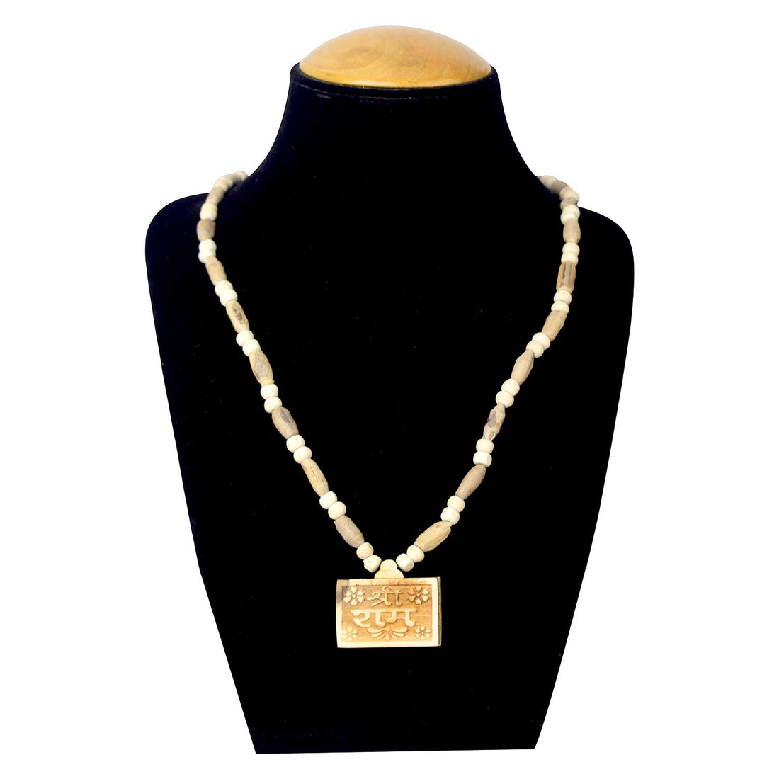 100% Original Tulsi Kanthi Mala With Shri Ram Wooden Locket