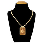 100% Original Tulsi Kanthi Mala With Jai Sita Ram Wooden Locket