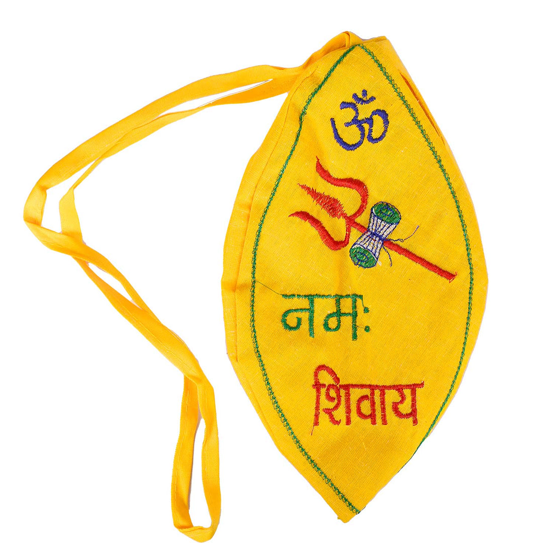 100% Cotton Om Namah Shivaya Jap Mala Cotton Bag