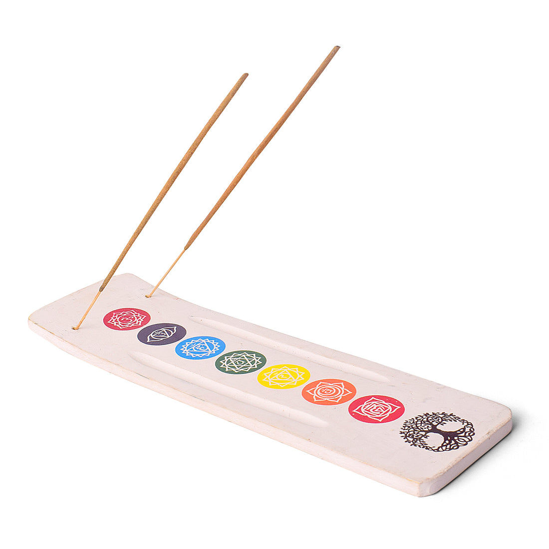 Seven Chakra Incense Burner Handcrafted Incense Stick Holder