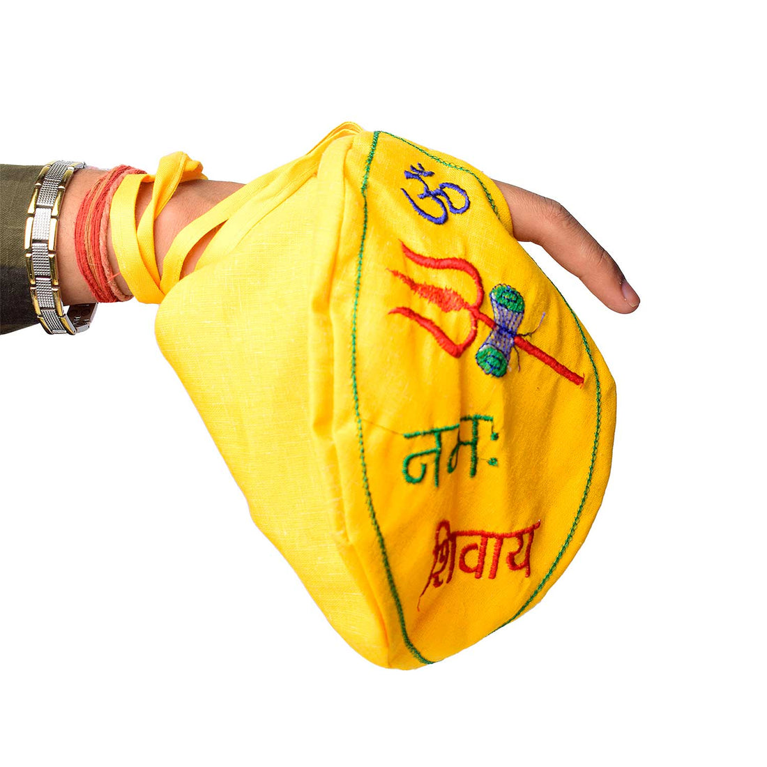 100% Cotton Om Namah Shivaya Jap Mala Cotton Bag