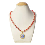 Jai Guruji Swaroop Mala – Golden & Coloured Beads (Assorted)